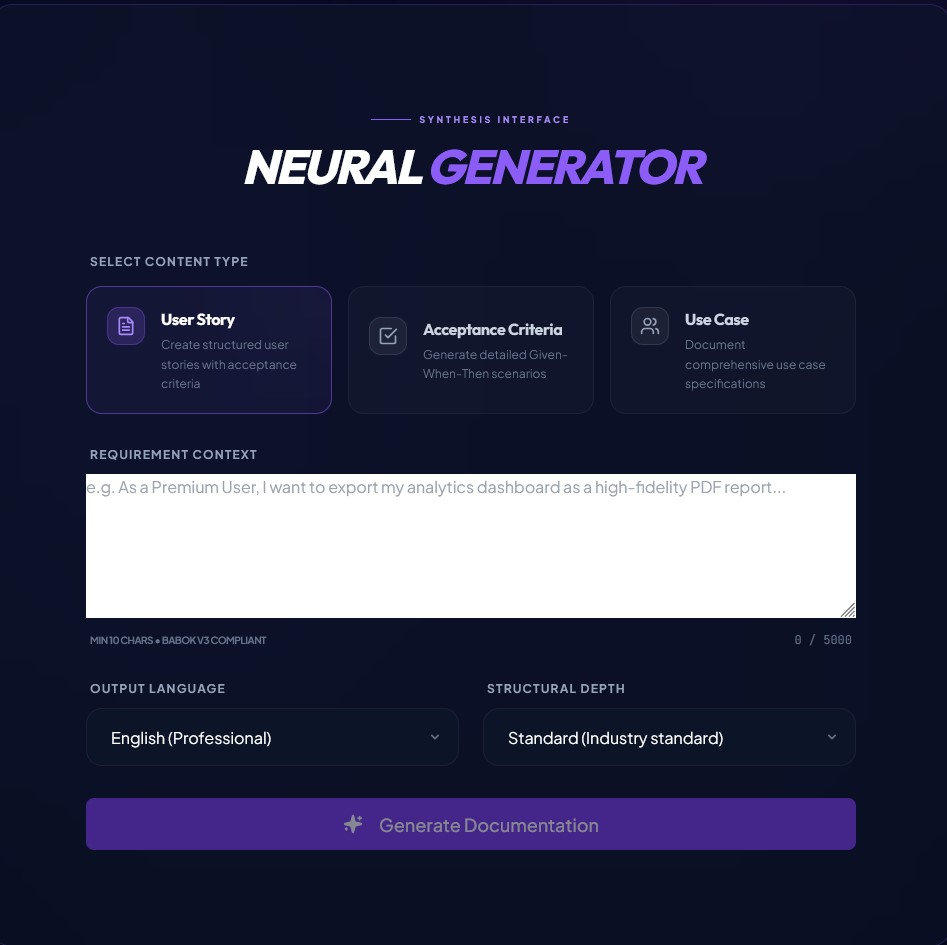 Neural Generator